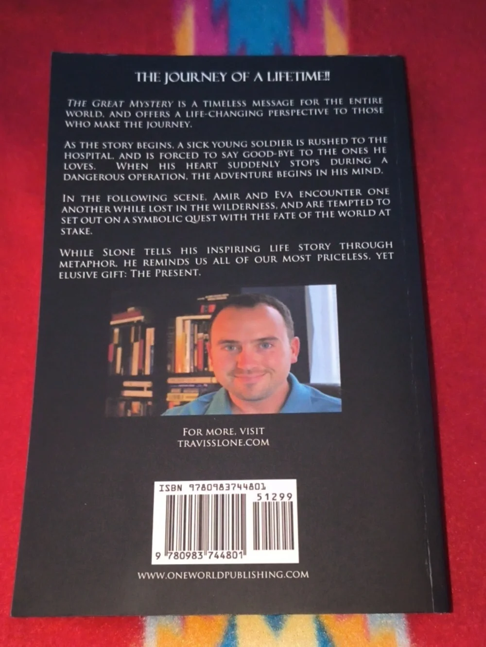 The Great Mystery - Travis Slone (2011) 1st Edition PB - Inscribed Signed